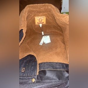 Dark blue denim jacket